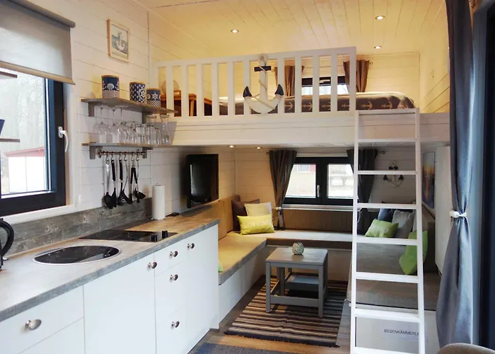 Tiny House Ankerplatz Auf Dem Ostseecamp ホリデーパーク *